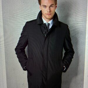 NEW. Strellson Trench Coat 'FLY' w removable lining. EUSz 52 /US 42